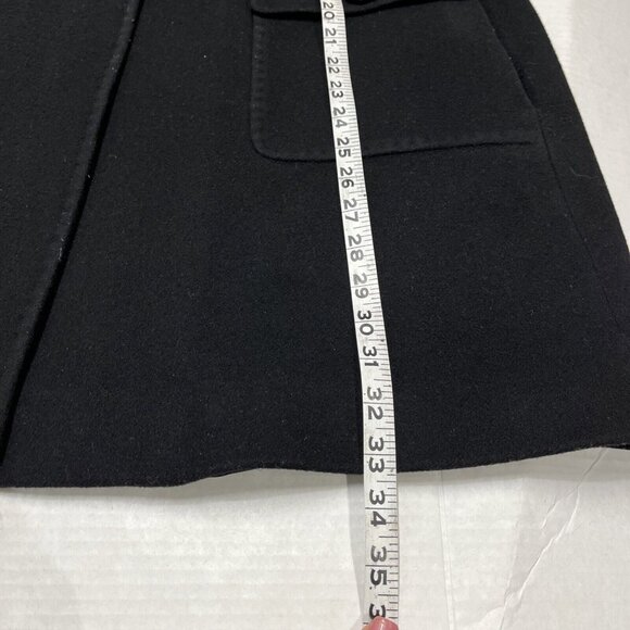 Cinzia Rocca Coat Women 10 Icons Black Wool Alpaca Jacket Classic Capsule Office - Picture 4 of 12